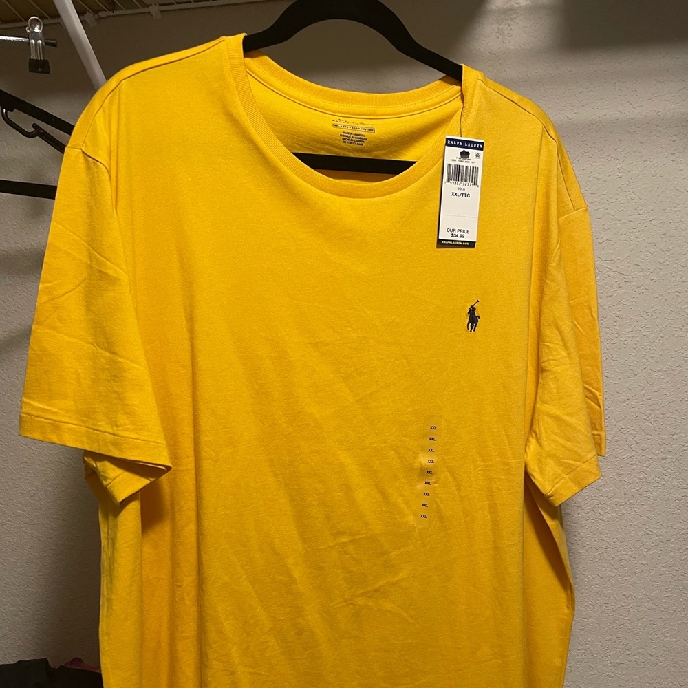 Polo yellow shirt